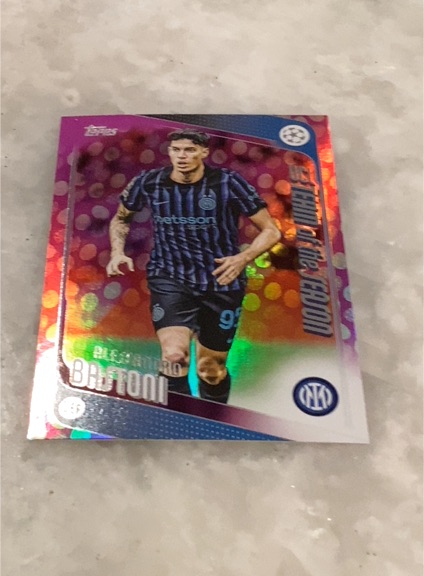 2026 Topps UEFA Champions League #143 Alessandro Bastoni — front