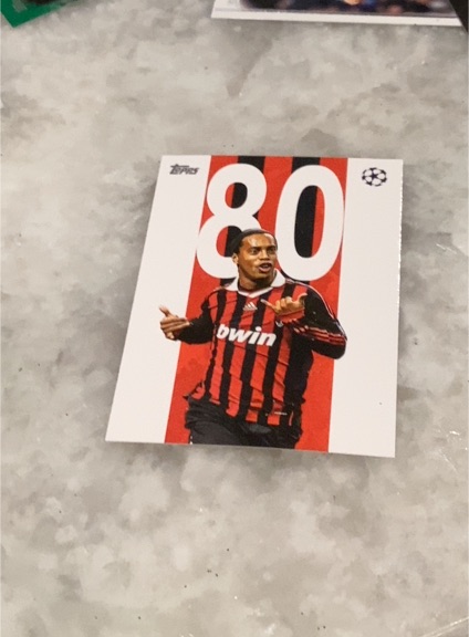 2025-26 Topps UEFA Club Competitions #BB-4 Ronaldinho — front