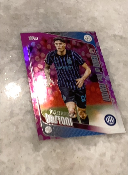 2026 Topps UEFA Champions League #143 Alessandro Bastoni — front