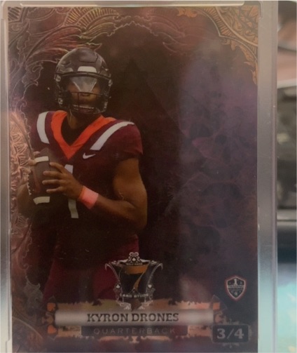 2024 Wild Card 7 Card Studs #3/4 Kyron Drones — front