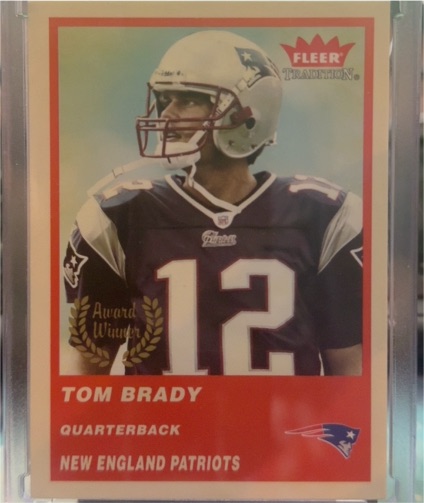 2004 Fleer Tradition #51 Tom Brady — front