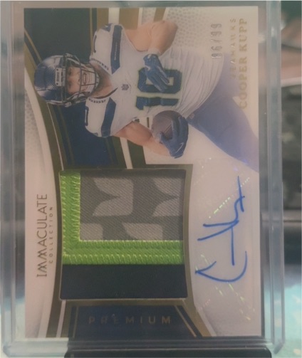 2017 Panini Immaculate Collection #134 Cooper Kupp — front