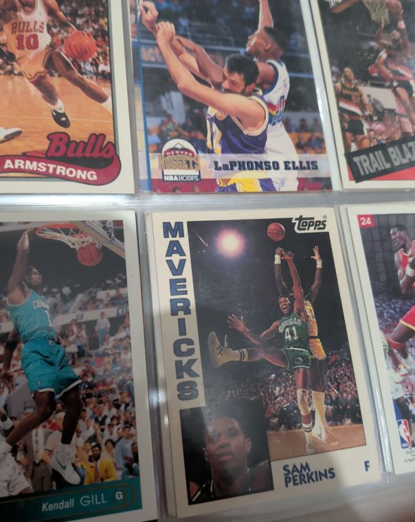 1990 Topps #41 Sam Perkins — front