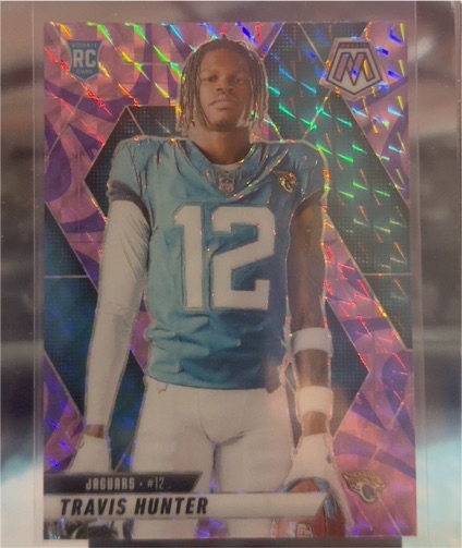2025 Panini Mosaic #279 Travis Hunter — front