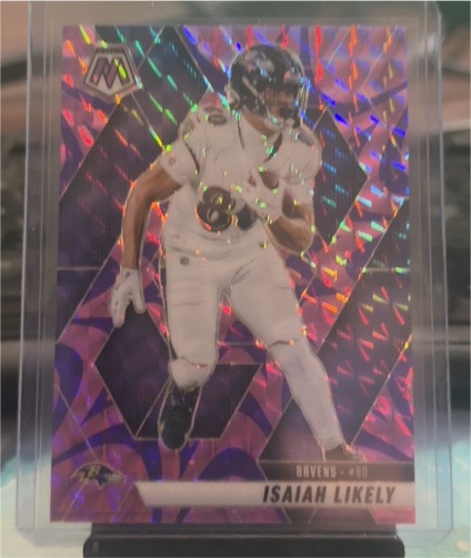 2025 Panini Mosaic #177 Isaiah Likely — front