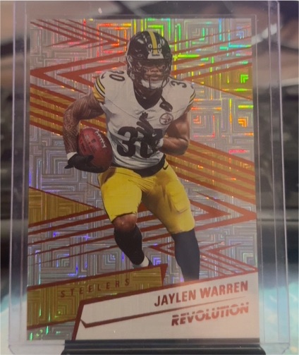 2025 Panini Revolution #66 Jaylen Warren — front