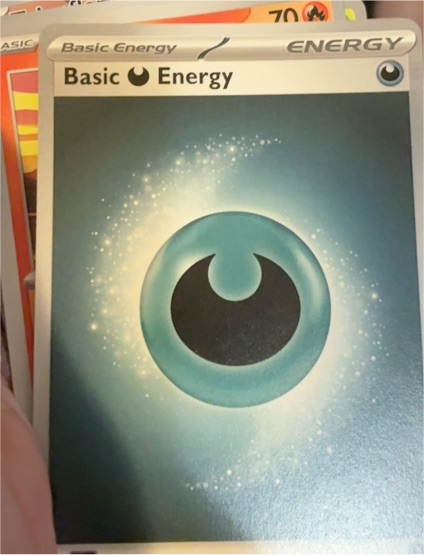 2025 Pokémon Scarlet & Violet #007 Basic Darkness Energy — front