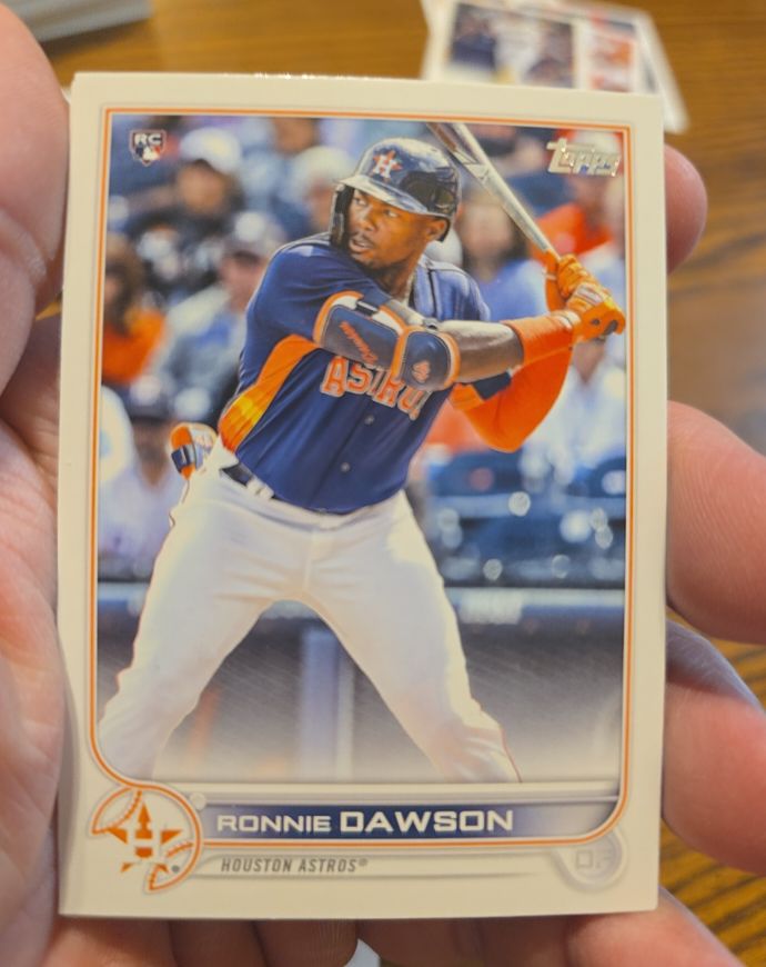 2022 Topps #231 Ronnie Dawson — front