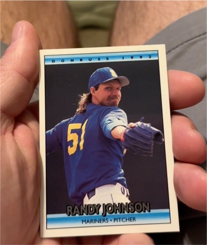 1992 Donruss #207 Randy Johnson — front