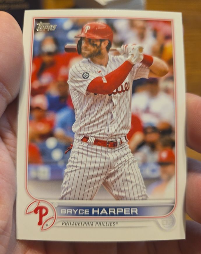 2022 Topps #250 Bryce Harper — front