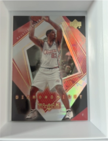 1999-00 Upper Deck Black Diamond #DM18 Maurice Taylor Diamond Might — front