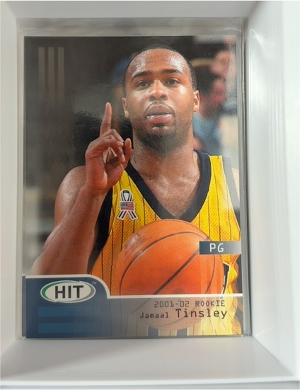 2002 SAGE HIT #41 Jamaal Tinsley — front