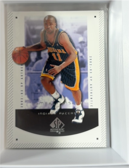 2002-03 Upper Deck SP Authentic #31 Jamaal Tinsley — front