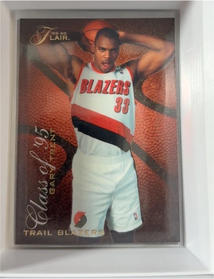 1995-96 Flair #R-12 Gary Trent Class of '95 — front