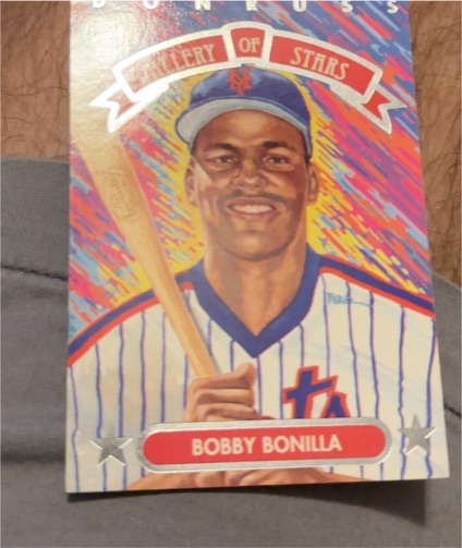 1992 Donruss Gallery of Stars #GS-1 Bobby Bonilla — front