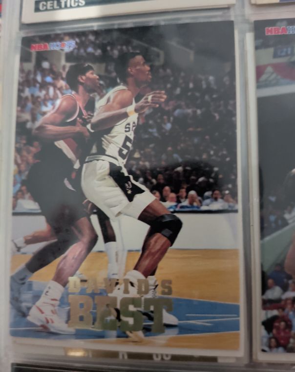 1993 Skybox Hoops David's Best #DB3 David Robinson — front