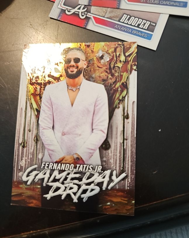 2026 Topps Series 1 Celebration #GD-8 Fernando Tatís Jr. Gameday Drip — front