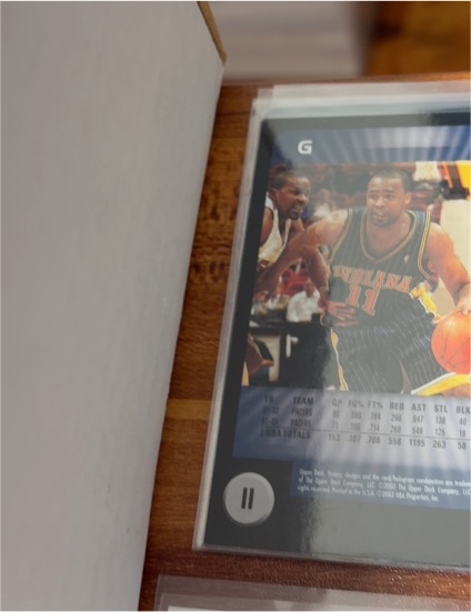 1998 Upper Deck SP Authentic #55 Reggie Miller — front