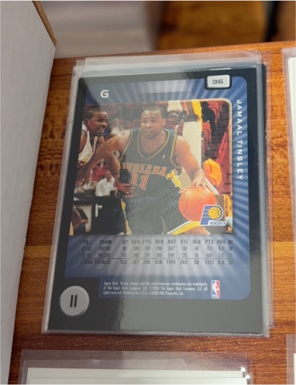 2000 Upper Deck #36 Jamaal Tinsley — front