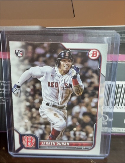 2022 Bowman #84 Jarren Duran — front