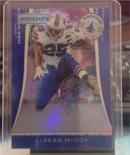 2018 Panini Rookies & Stars Airborne #AIR-11 LeSean McCoy — front