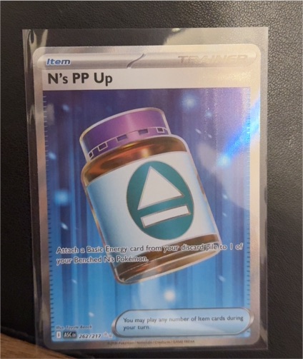 2022 Pokémon TCG #262 N's PP Up — front