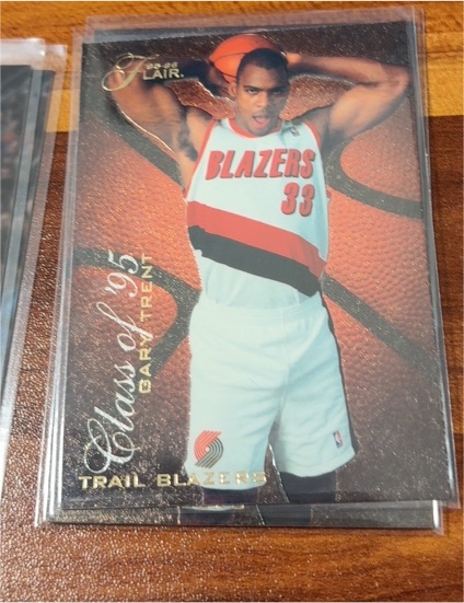 1995-96 Flair Class of '95 #R-12 Gary Trent — front