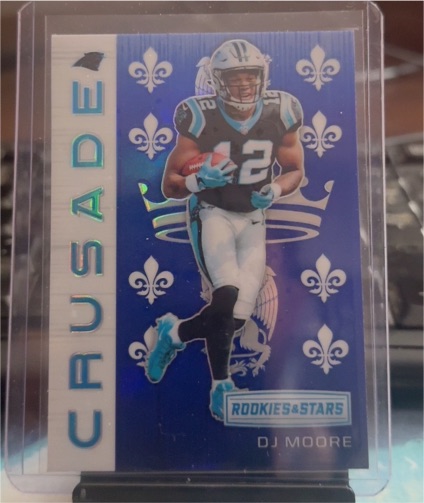 2018 Panini Rookies & Stars Crusade #CRU-42 D.J. Moore — front