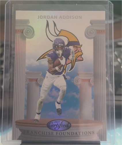 2025 Panini Certified Franchise Foundations #FFO-JAN Jordan Addison — front