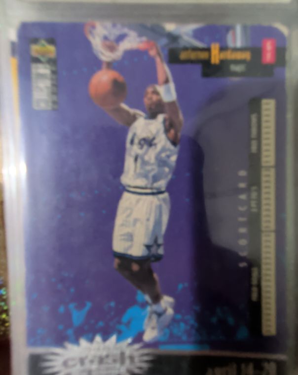 1996-97 Upper Deck Collector's Choice #C19 Anfernee Hardaway Crash the Game — front