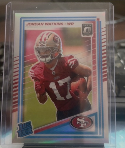 2025 Panini Donruss Optic #356 Jordan Watkins — front
