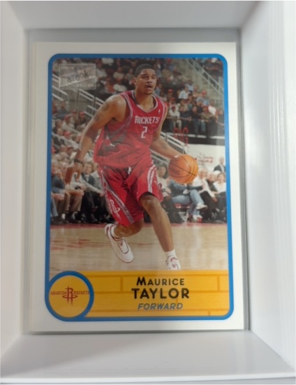 2003-04 Topps Bazooka #104 Maurice Taylor — front