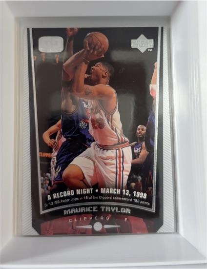 1998-99 Upper Deck #73 Maurice Taylor — front