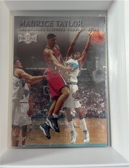 1999 Skybox Metal #74 Maurice Taylor — front
