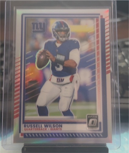 2025 Panini Donruss Optic #50 Russell Wilson — front