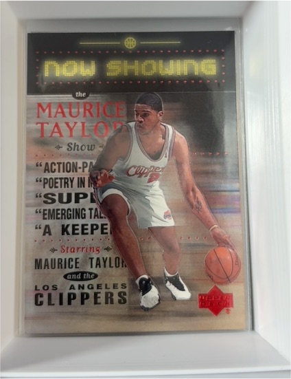 1999-00 Upper Deck Now Showing #NS12 Maurice Taylor — front