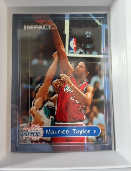 1999-00 Skybox Impact #37 Maurice Taylor — front