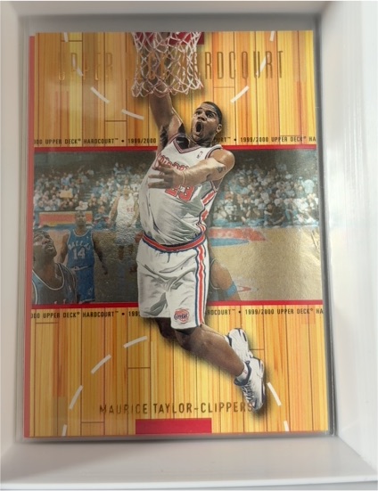 1999-00 Upper Deck Hardcourt #23 Maurice Taylor — front