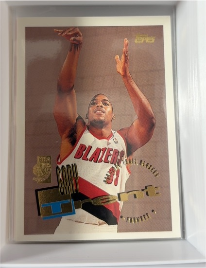 1995-96 Topps #206 Gary Trent — front