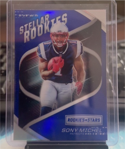 2018 Panini Rookies & Stars #SR-8 Sony Michel Stellar Rookies — front