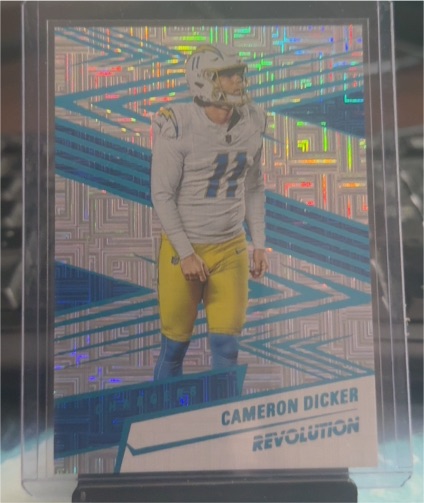 2025 Panini Revolution #156 Cameron Dicker — front