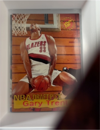 1995-96 Topps Stadium Club NBA Draft Picks #11 Gary Trent — front