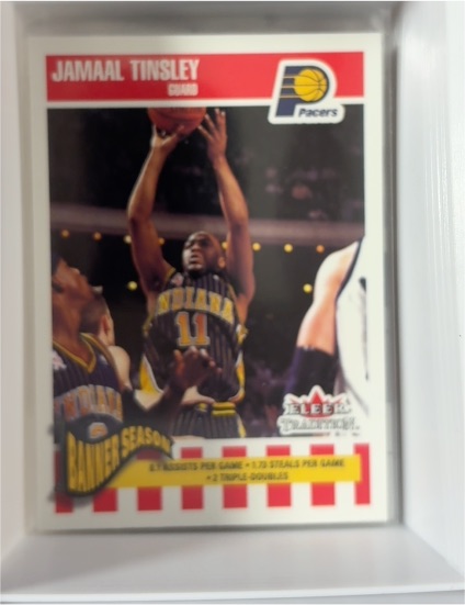 2002-03 Fleer Tradition #256 Jamaal Tinsley — front