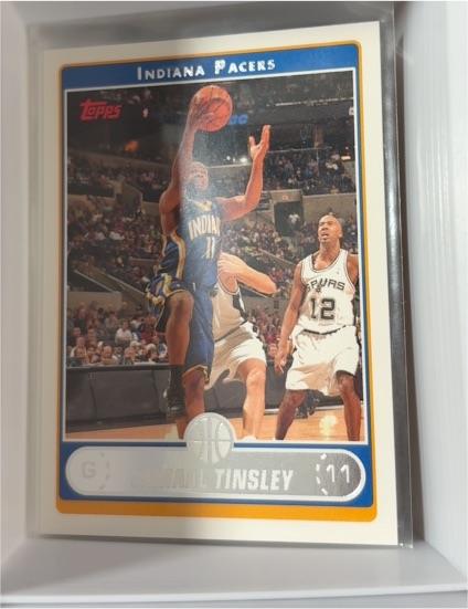 2006-07 Topps #96 Jamaal Tinsley — front