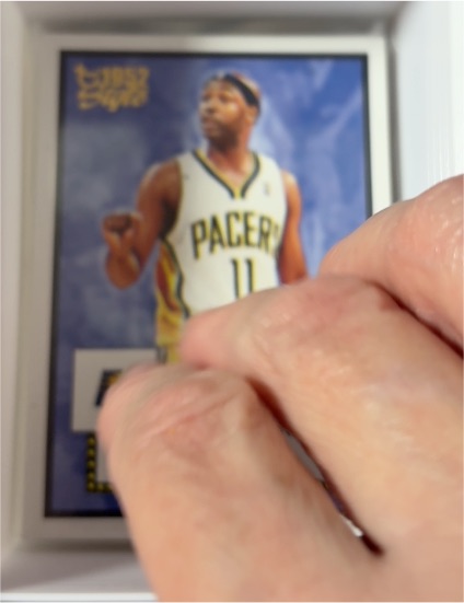 1996 Topps Stadium Club #SM7 Reggie Miller — front