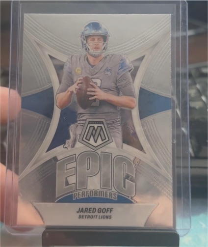2024 Panini Mosaic #EP-JG Jared Goff Epic Performers — front