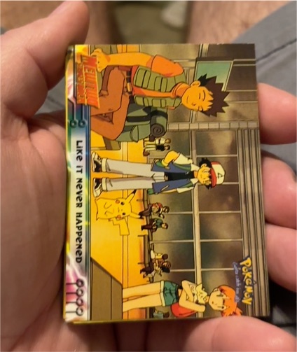 1998 Topps Pokémon #40 Mewtwo Like It Never Happened — front