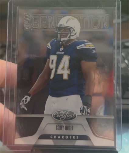 2011 Panini Certified New Generation #168 Corey Liuget — front