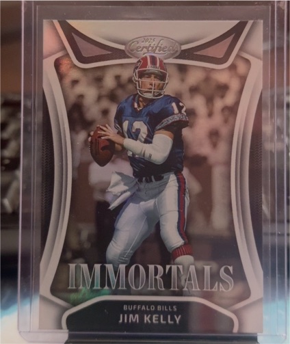 2025 Panini Certified Immortals #IM-JKY Jim Kelly — front