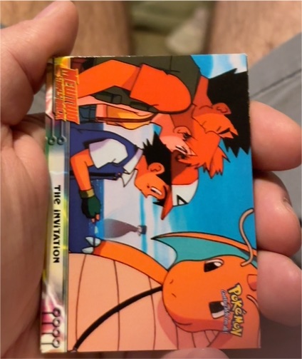 1999 Topps The Invitation #13 Mewtwo Strikes Back — front
